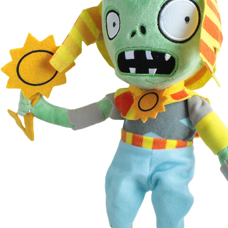 30 см Растения против Зомби Подсолнух плюшевый зомби игрушки куклы PVZ зомби косплей-одежда плюшевая мягкая игрушка Подарки для детей