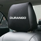 Чехол для подголовника автомобиля, подходит для Dodge Durango 2012, 2013, 2015, 2017, 2018, 1 шт.
