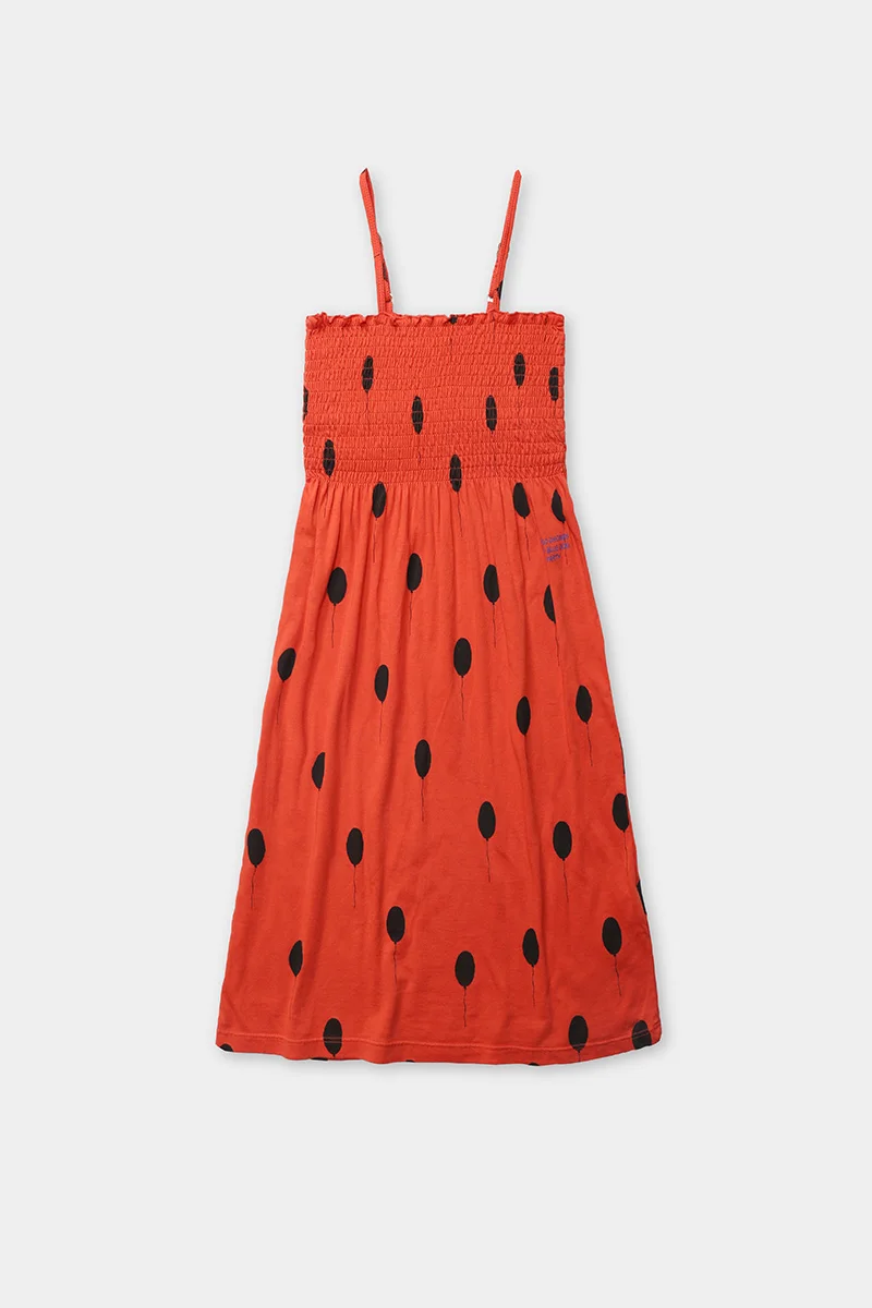 Orange dresses BC/ брендовые летние детские хлопковые футболки с рисунком синей собаки для мальчиков и девочек, футболки, одежда - Цвет: Orange dresses