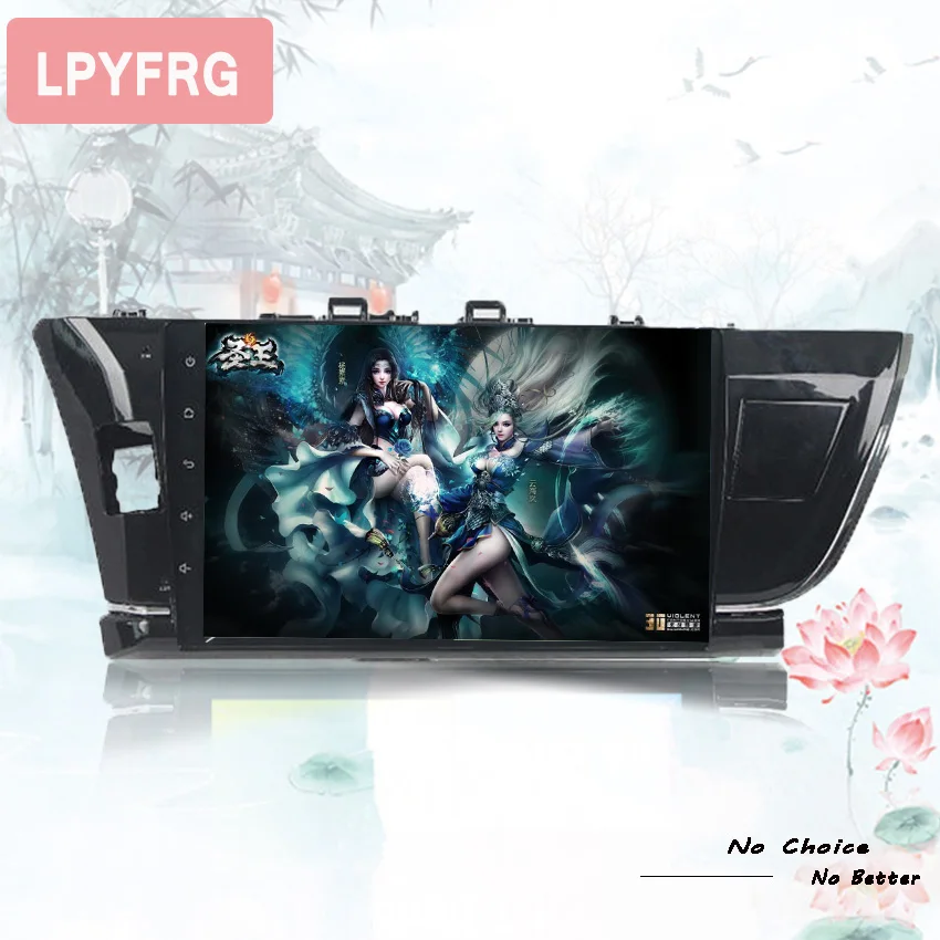 10 1 &quotandroid автомобильный dvd gps Радио мультимедийный плеер для Toyota Corolla 2013 2014 2015 2016 RDS