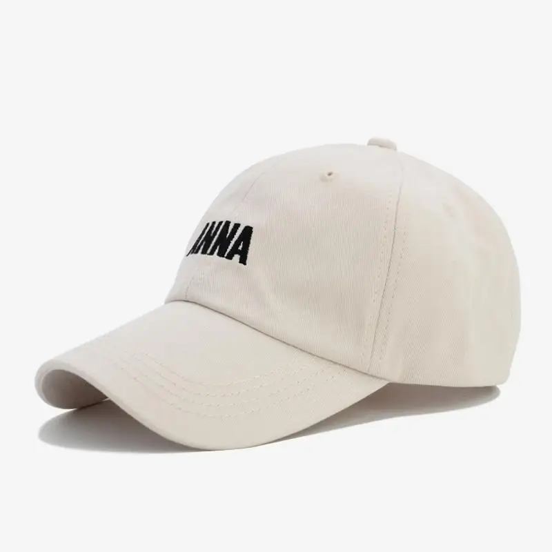 COKK Snapback весна лето шапки для мужчин и женщин пары Мягкая бейсболка с надписью Анна папа шляпа Регулируемая Кепка для мужчин Спорт Bone мужской - Цвет: Бежевый