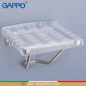 Настенное сиденье для душа GAPPO, складное кресло для детской ванной, складное кресло для душа, стул для ванны и душа