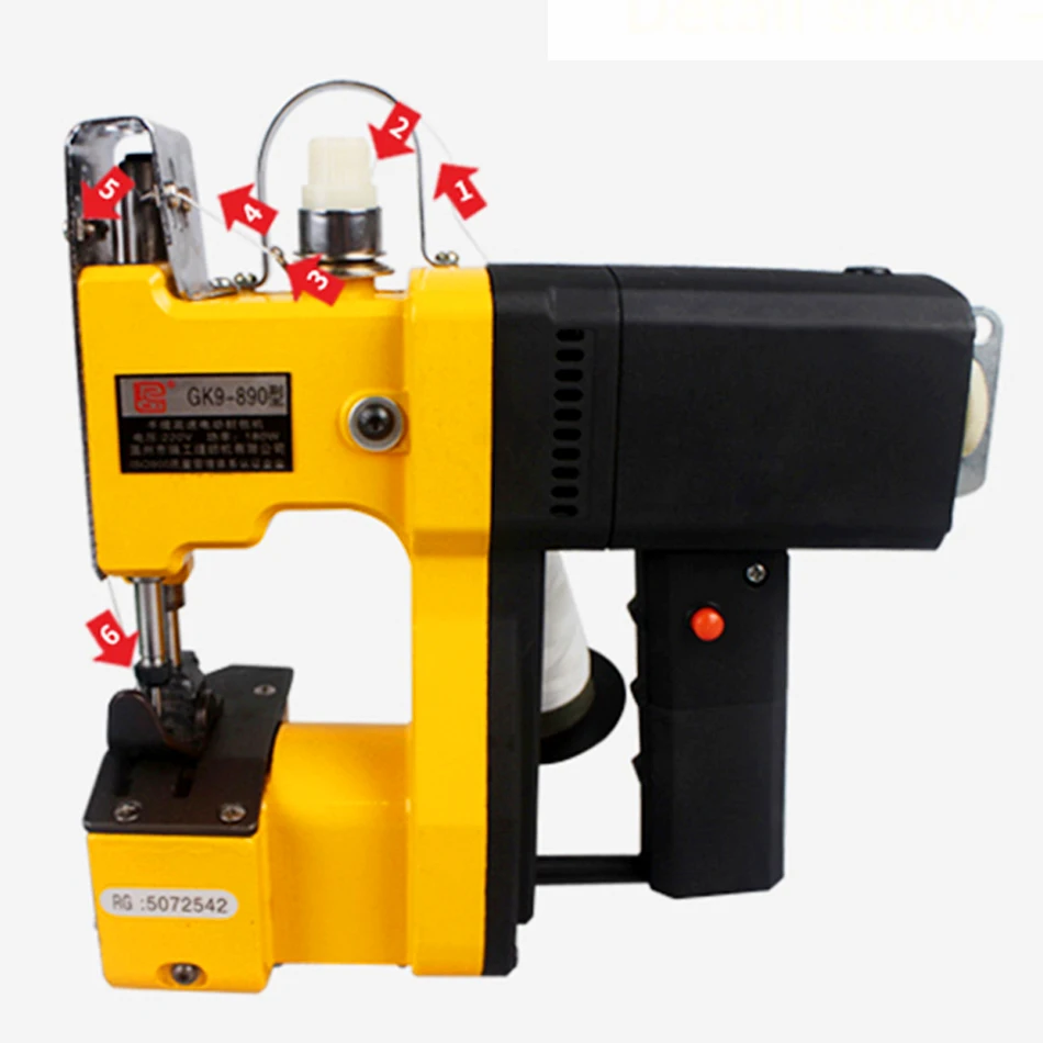 GK9-890 Portable Electric Sewing Machine Gun - Style Packet Charter Woven Bag Sealing packer |