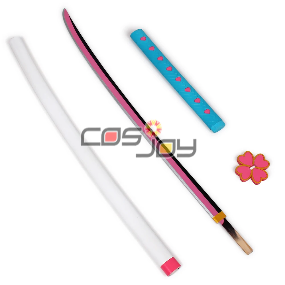 4" Demon Slayer: Kimetsu no Yaiba Kanroji Mitsuri меч и оболочка ПВХ Косплей Prop2921