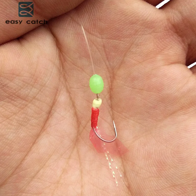 10 упак. Sabiki установки рыболовную приманку буровые джиг приманки со светящимися