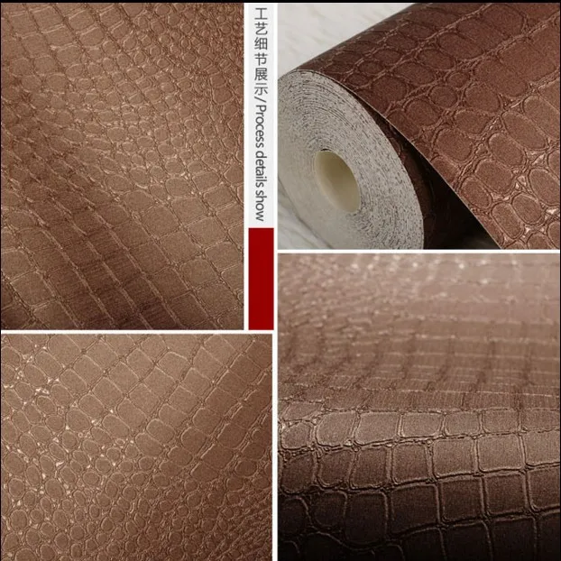 Новый высококачественный модный 3d кофейный чистый цвет животные крокодиловые