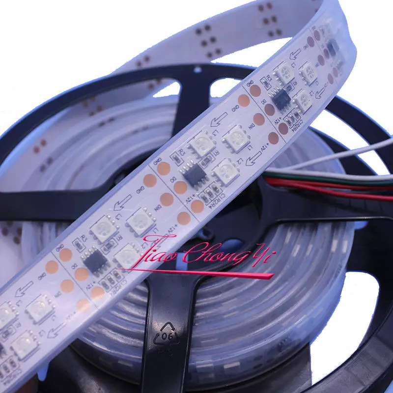 5 м 90 светодиодный/м 450 светодиодный WS2811 IC 5050 RGB пиксель полоса индивидуальный