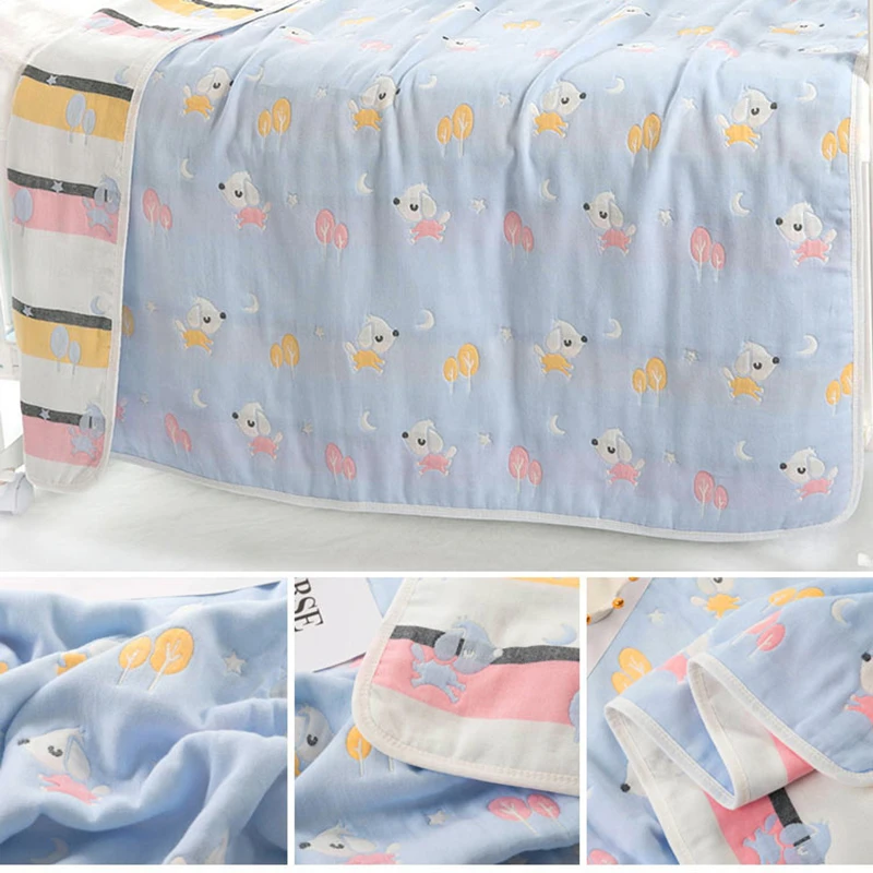 Детская муслиновая Пеленка Хлопок младенцы постельные принадлежности одеяла