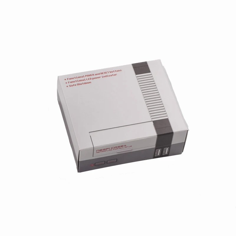 Чехол NESPi Raspberry Pi 3 Model B в классическом стиле NES чехол для игровой консоли Retroflag Nespi чехол Plus для Raspberry Pi 3/2B/B