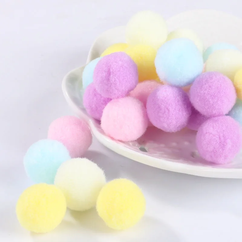 Мягкие помпоны для поделок из меха 20 мм разные цвета|pom pom wedding|pom pomwedding poms |