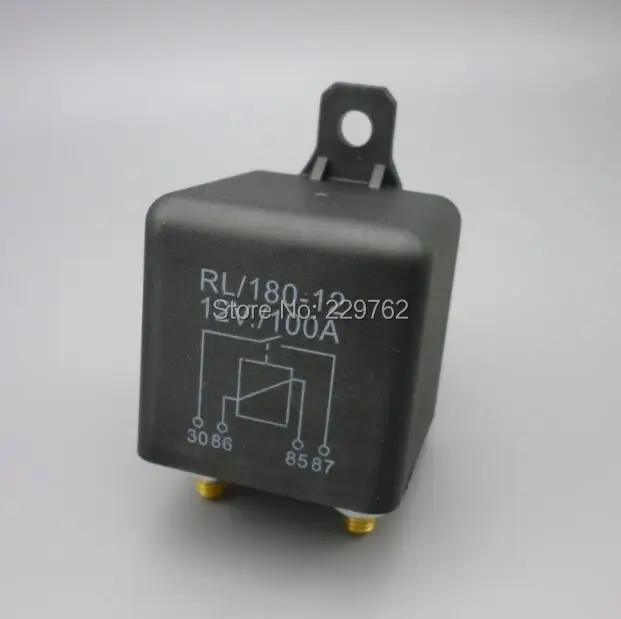 Shhworld Высокое качество 1/5/10/100 шт Автомобильный DC 12V 100A реле 4 Pin RL180 сверхмощная