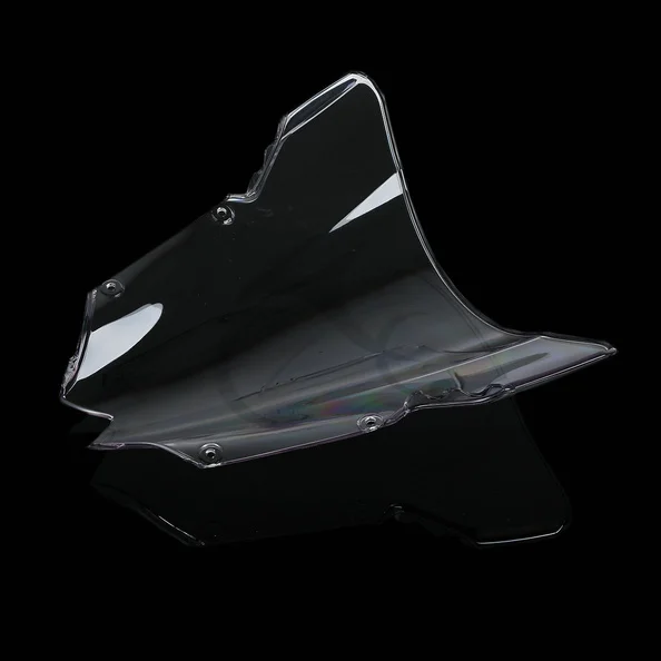 

New Dual Bubble PMMA Clear Windshield Windscreen For YAMAHA YZF R6 2008-2016