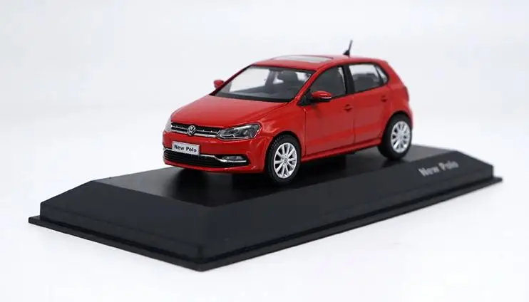 1:43 Масштаб сплава модели автомобилей, высокая моделирования Новые Polo Машинки Игрушки, металлические diecasts, Коллекция игрушечных автомобилей