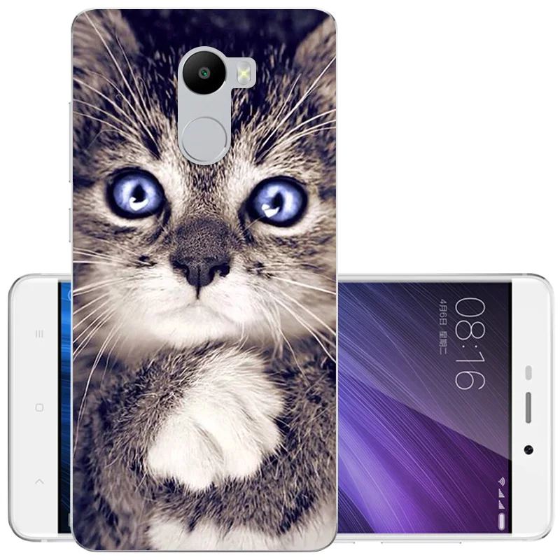 16GB Xiaomi Redmi 4 Case Soft TPU Silicona Colorful Painted Patterns Protective Cases Cover | Мобильные телефоны и