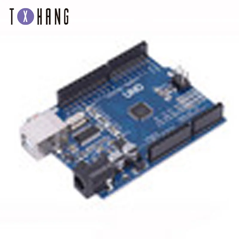 Макетная плата UNO R3 ATmega328P CH340G для Arduino с прямым контактным разъемом|Интегральные