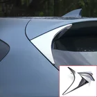 AX хромированный задний боковое крыло спойлер треугольный столб пост крышка отделка наклейка протектор для Mazda Cx-5 Cx5 2013 2014 2015 2016