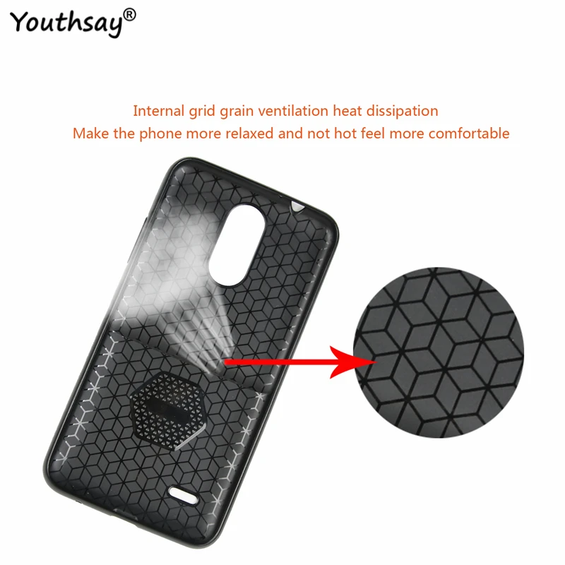 For Cover LG K7 2017 Case Silicone Armor Rubber TPU Phone K7i X230 X230I X230K Shell |