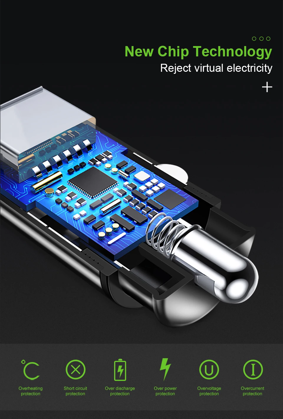Coolreall мини Переходник USB для зарядки в машине 3.1A с цифровым светодиодный дисплей Универсальный двойной USB телефон автомобильное зарядное устройство для samsung iPhone