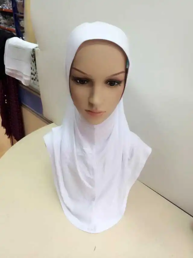 LJ7 стиль хиджаб для детей складывается 2 шт. детей hijabs модный мусульманский хиджаб дети пашмины