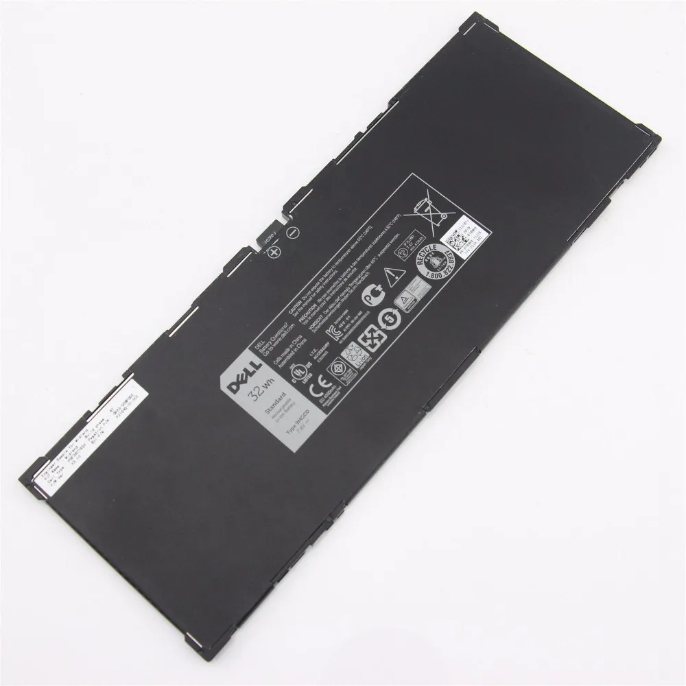 Новая настоящая аккумуляторная батарея для ноутбука Dell 9MGCD XMFY3 312-1453 VYP88 7 4 V 32WH |