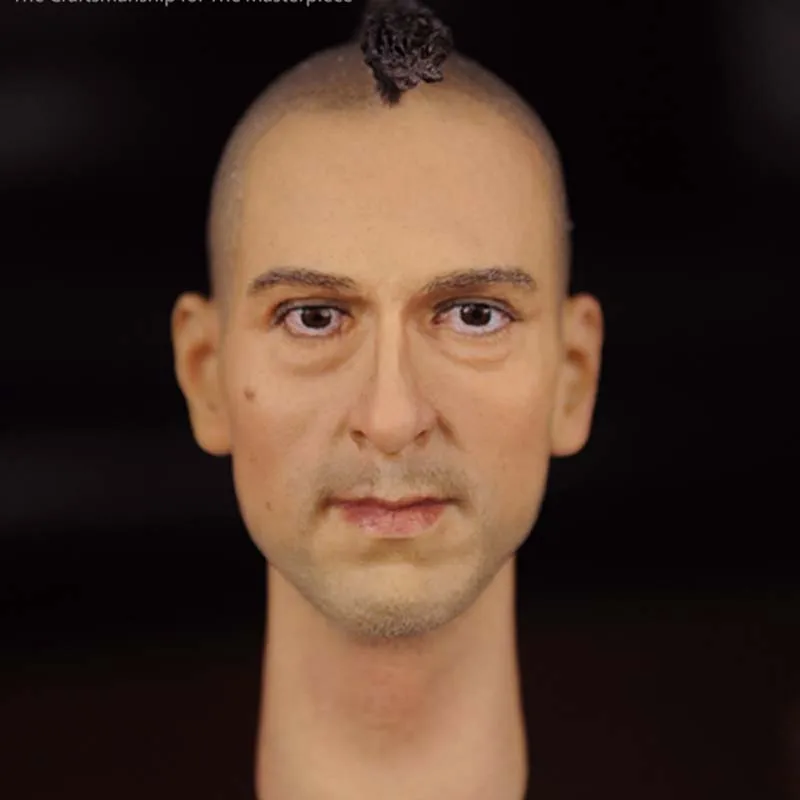 Mnotht 1/6 Мужская голова лепить модель KM16 4 для мужчин резьбы сердитый Expression игрушка