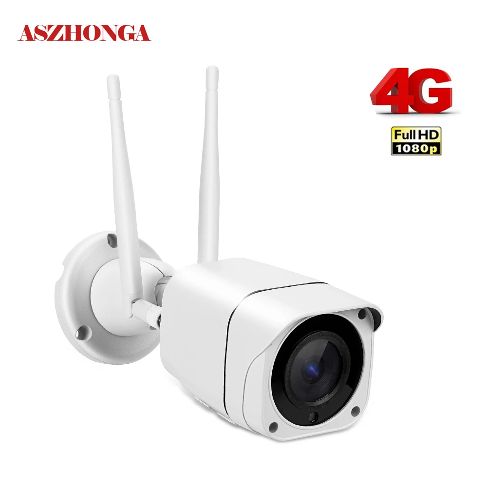 3g 4G sim-карта Беспроводная ip-камера для улицы 1080P Bullet Wifi камера ИК ночного видения для домашнего видеонаблюдения H.265 формат Cam