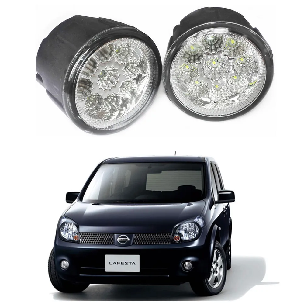 Для NISSAN Lafesta 2004 на передний бампер для автомобильного стайлинга светодиодный