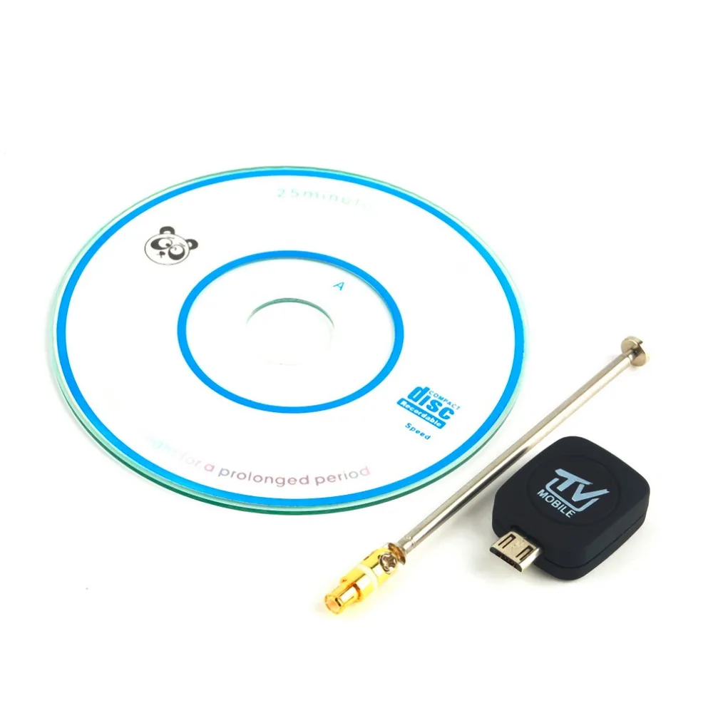 1 pc Mini Micro USB DVB-T Input Digital Mobile TV Tuner Receiver for Android 4.1-5.0 EPG Supporting HDTV Receiving | Электроника