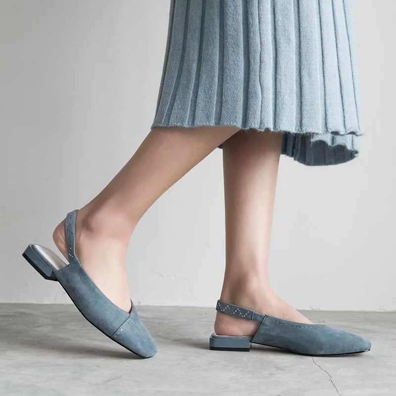 

WETKISS Kid Suede Sandals Women Square Toe Footwear Fashion Slingback Sandals Female Casual Crystal Shoes Woman 2019 Summer