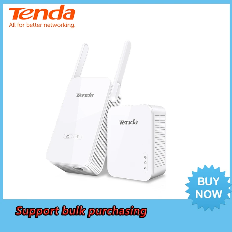 Tenda PH5 P3+PA3 KIT wifi Gigabit Power line Adapter Powerline Network AV1000 Ethernet PLC adapter IPTV homeplug AV2 | Компьютеры и