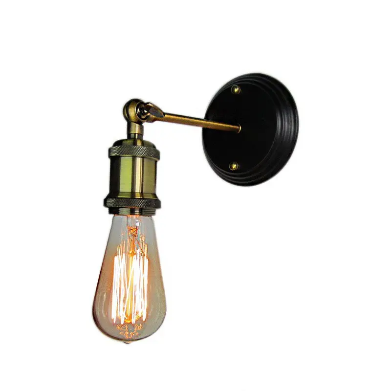 Винтажный креативный дизайн железный настенный светильник антикварная Luminaria AC90