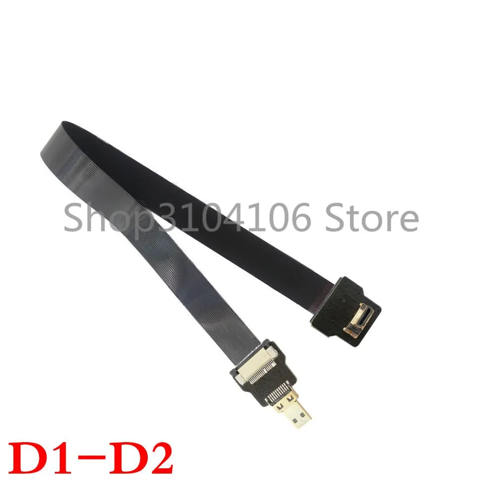 Тип D Micro HDMI Совместимость Мужской кабель удлинитель 1080P мобильный телефон