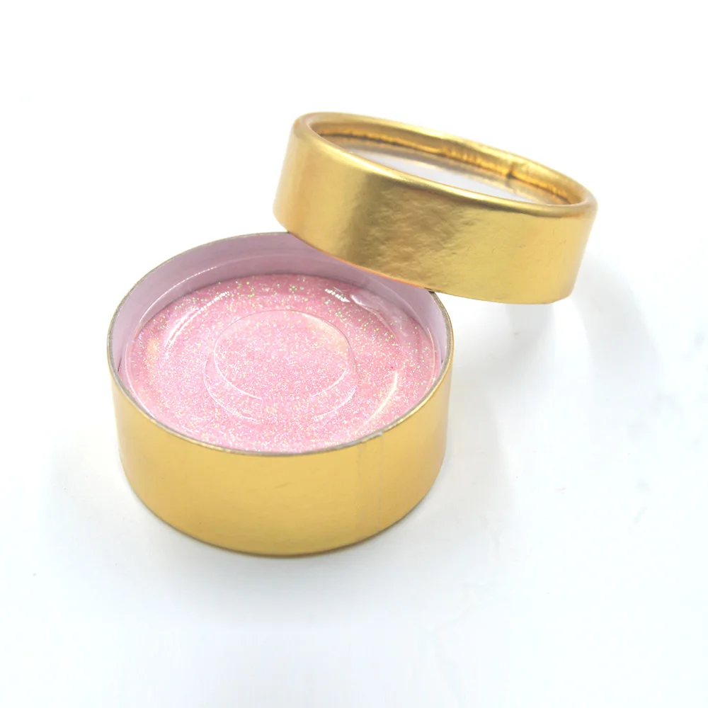 100 шт. круглые коробки для накладных ресниц с вашим собственным