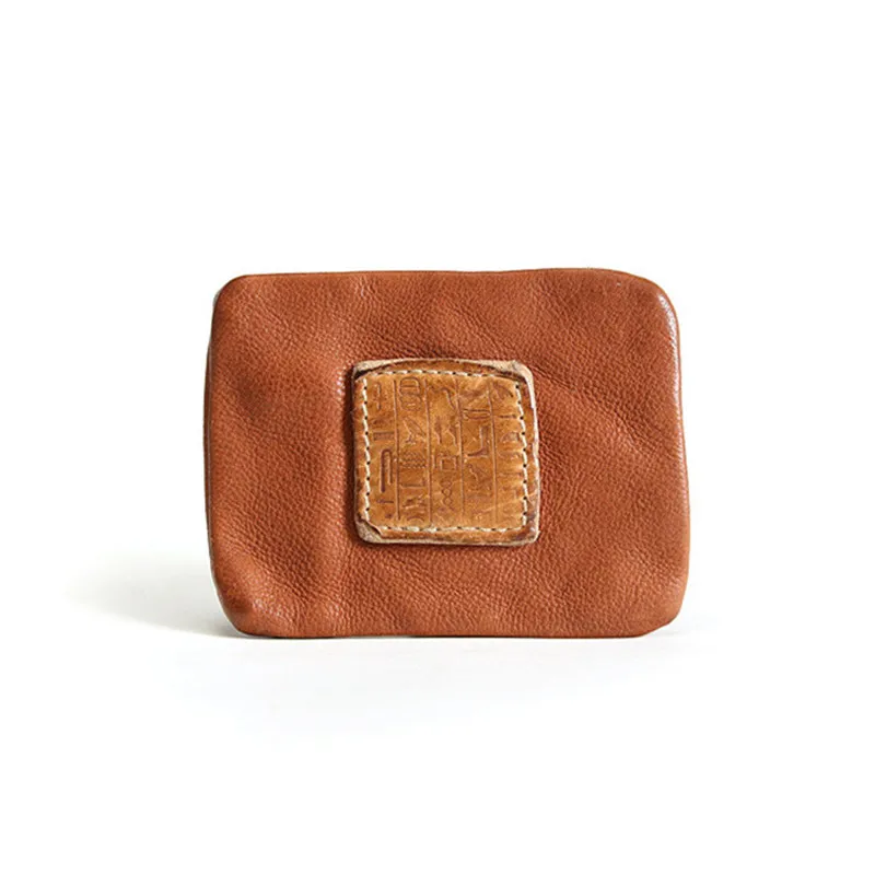 Мужской короткий кошелек из натуральной кожи дизайнерский складной бумажник в