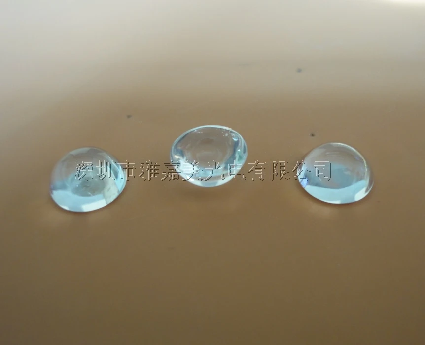 Светодиодный стеклянный объектив диаметром 6 мм 8 10 11 12 мм|led badge|led laserled plate |