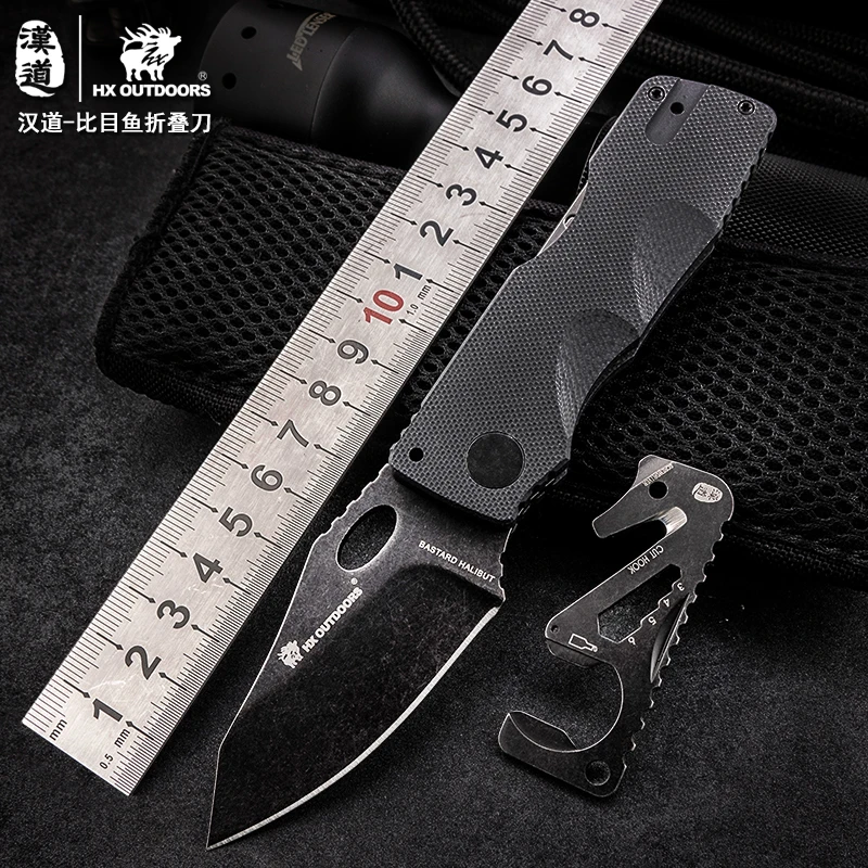 Складной нож CS GO керамбит из нержавеющей стали D2 тактический карманный резец для