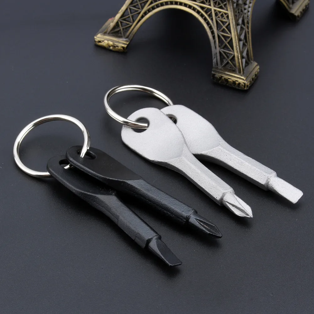 Отвертка из нержавеющей стали с кольцом для ключей | Спорт и развлечения