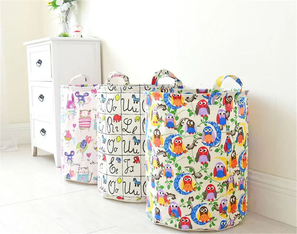 MICCK большая корзина для хранения белья Водонепроницаемая грязная одежда корзины для игрушек корзина для хранения белья детская складная корзина для хранения игрушек белье