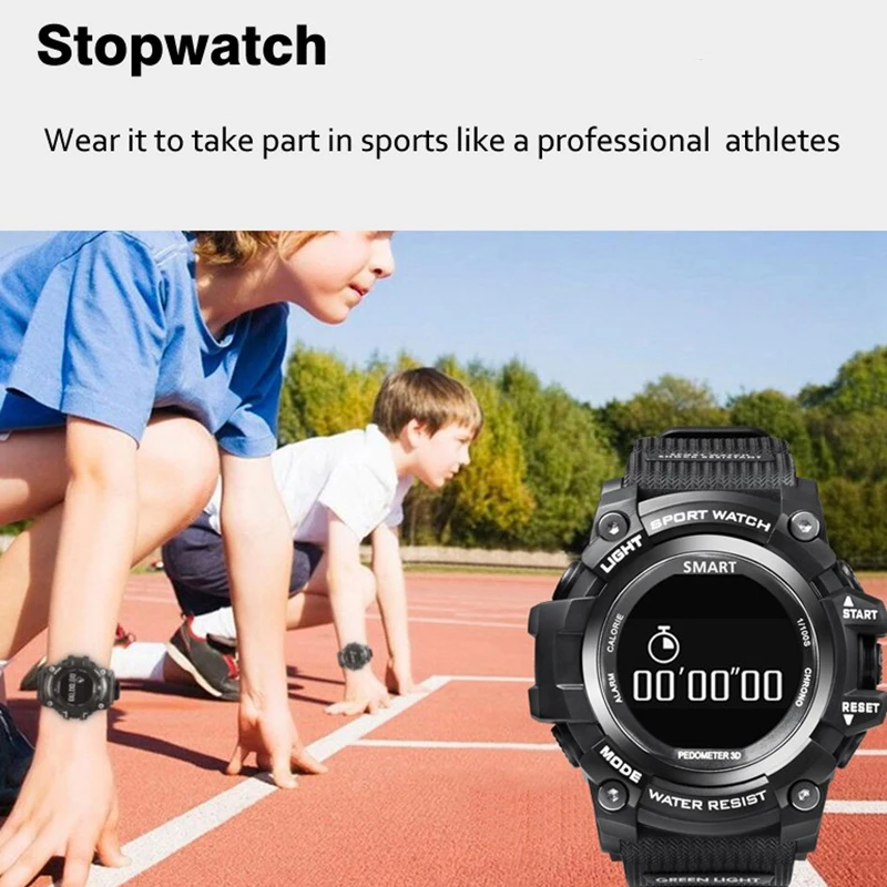 FREZEN спортивные умные часы монитор сердечного ритма IP68 Водонепроницаемый T1 OLED