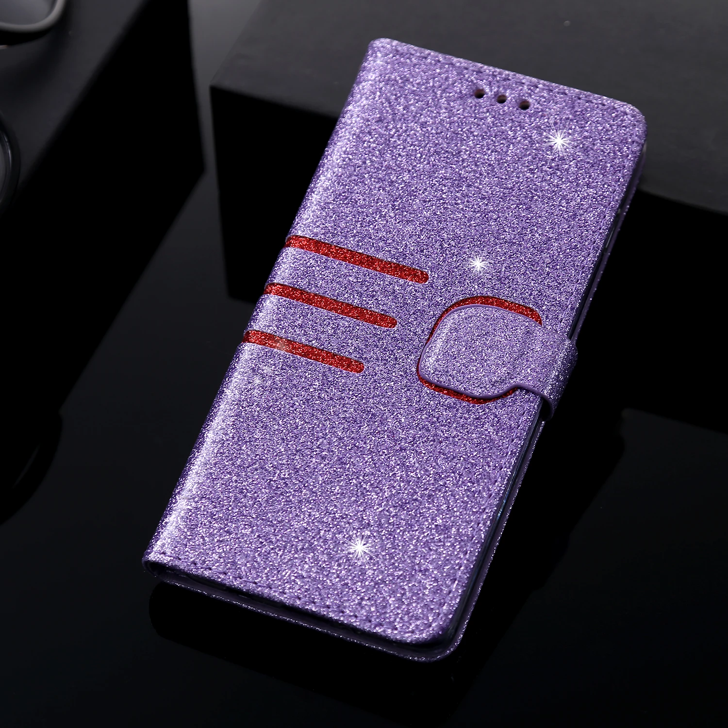 Роскошные Флип-кейсы для huawei P Smart P20 Lite P30 Pro Y6 Pro Y7 Prime Honor 7A Pro 7C 8A из искусственной кожи с Откидывающейся Крышкой и функцией подставки