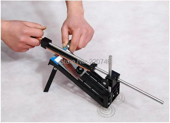 Professional Knife Sharpener Kitchen Sharpening system NEW Updated Fix Fixed Angle With 4pcs Stones | Дом и сад