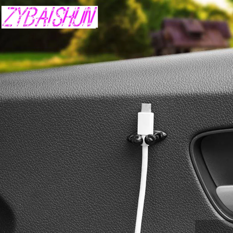 8 шт. Регулируемый зажим для проводки USB передачи данных Honda CRV Accord Odeysey Crosstour Toyota Camry