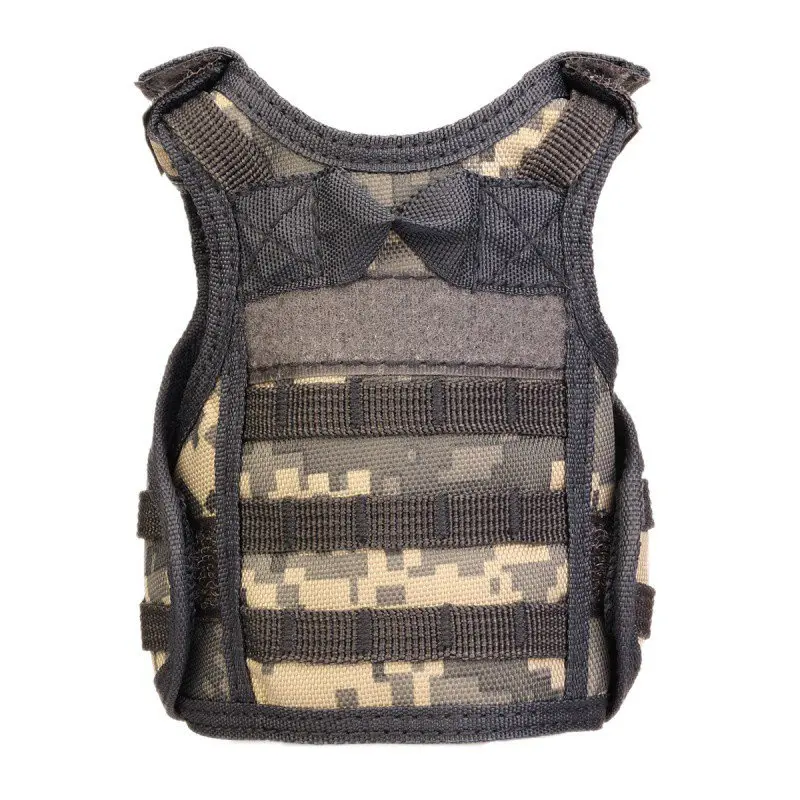 Tactical Vest Layer Military Beer Bottle Set Mini Molle vest Hunting Drink set Adjustable Shoulder Straps | Спорт и развлечения