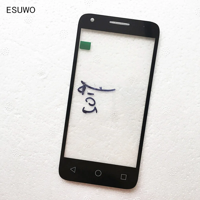 ESUWO сенсорный экран внешнее Переднее стекло для Alcatel One touch 5019 5019A 5019X 5019D Pixi 3 переднее внешнее стекло объектива