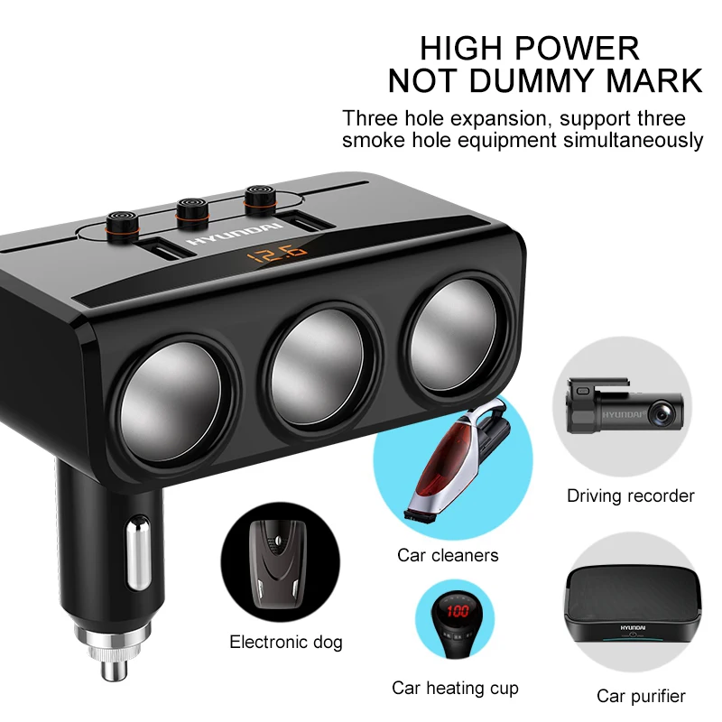 Nulaxy Dual USB Порты и разъёмы автомобиля Зарядное устройство с 3 степенями свободы