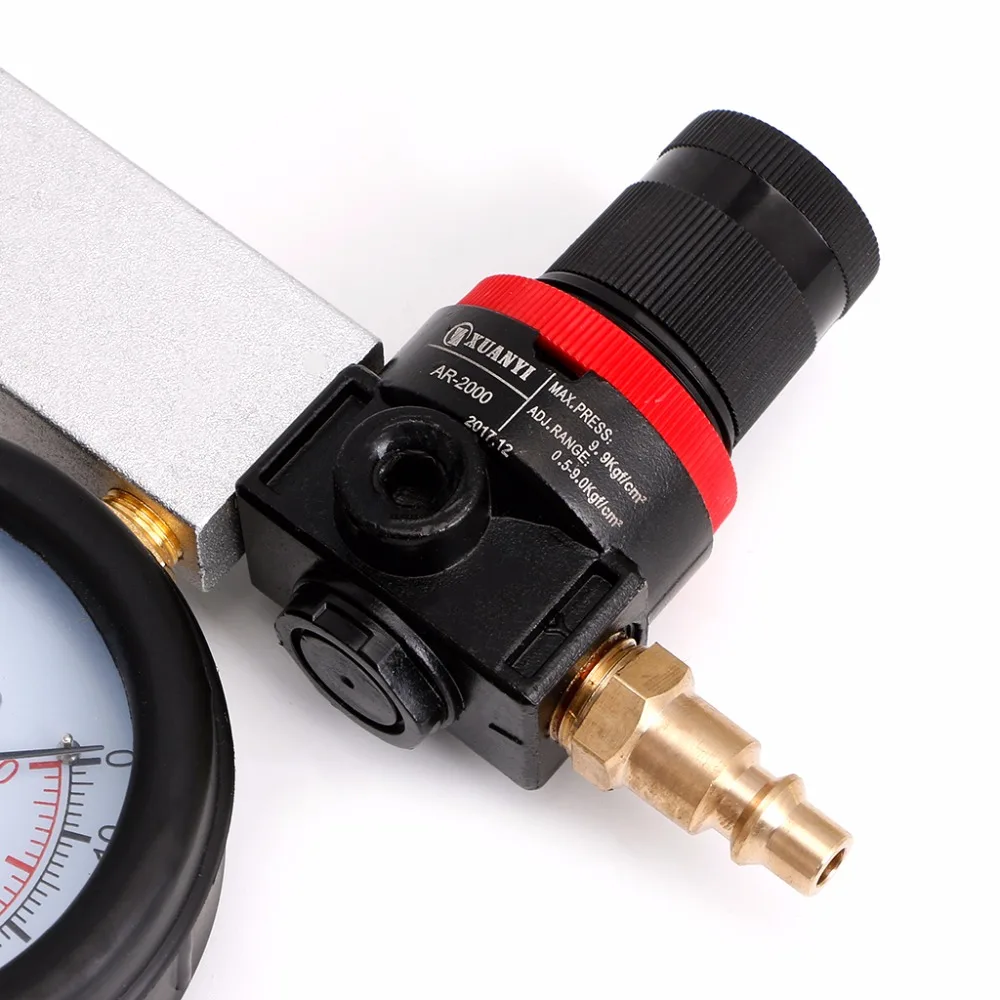 Автомобильный цилиндровый тестер утечки двигателя измеритель сжатия