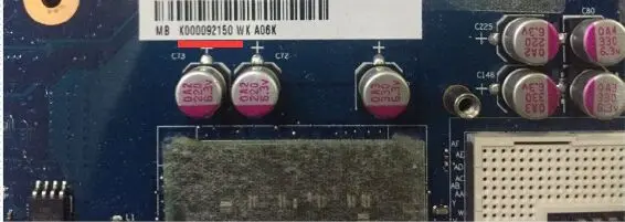 Материнская плата для Toshiba L500 L555 серийная материнская плата для ноутбука K000092150 Протестирована Работа