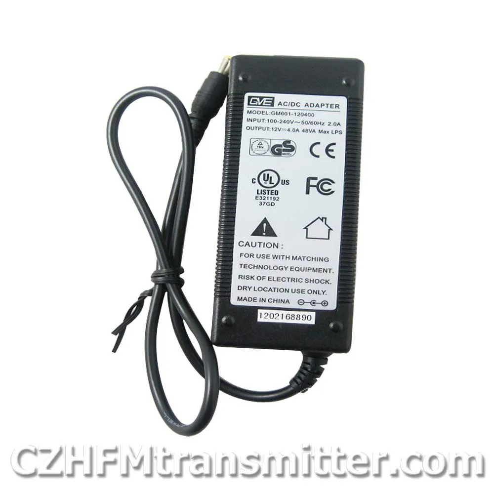 FMUSER Φ 7w stereo PLL трансмиттер вещания 1/4 wave GP антенна источник питания 76 МГц 108