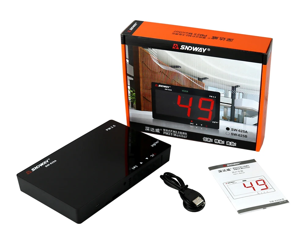 Монитор качества воздуха/мини-лазер PM2.5 монитор Настенный/Inovafitness PM2.5 детектор/газовый монитор/анализатор газа/диагностический инструмент