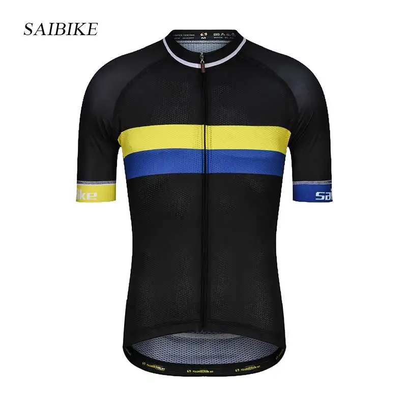Saibike Велоспорт Джерси новая одежда для велоспорта мужская летняя футболка с коротким рукавом велосипедная одежда гоночный велосипед ropa ciclismo - Цвет: s1802yb